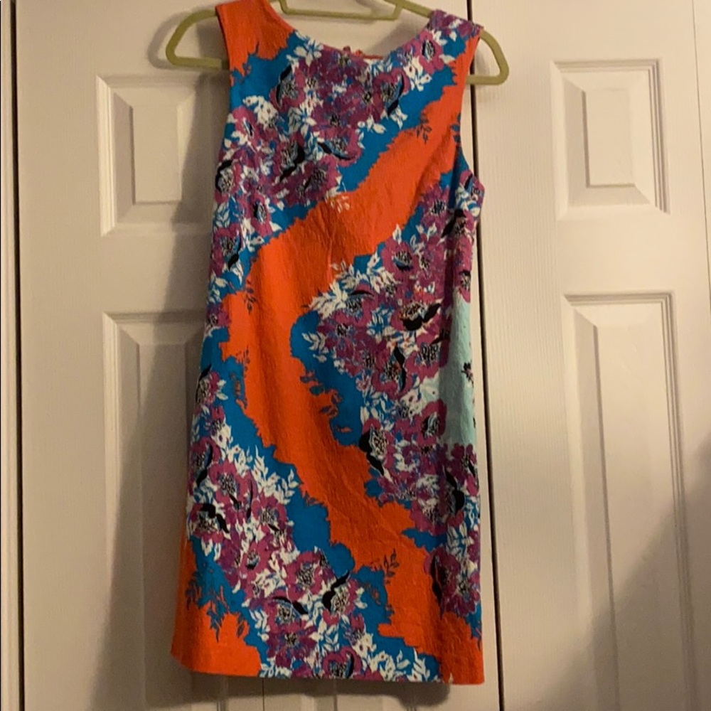 Summer floral work dress
